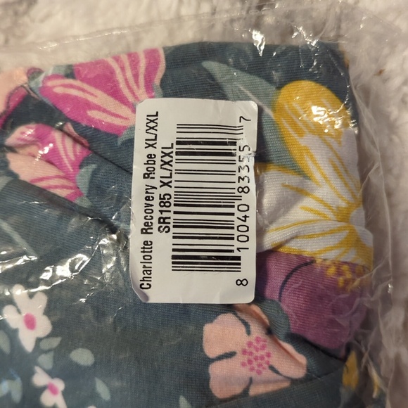 GOWNIES Recovery Robe, Flower Pattern, XL/XXL, NIB - Picture 5 of 7